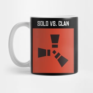 Rust - Solo vs. Clan Mug